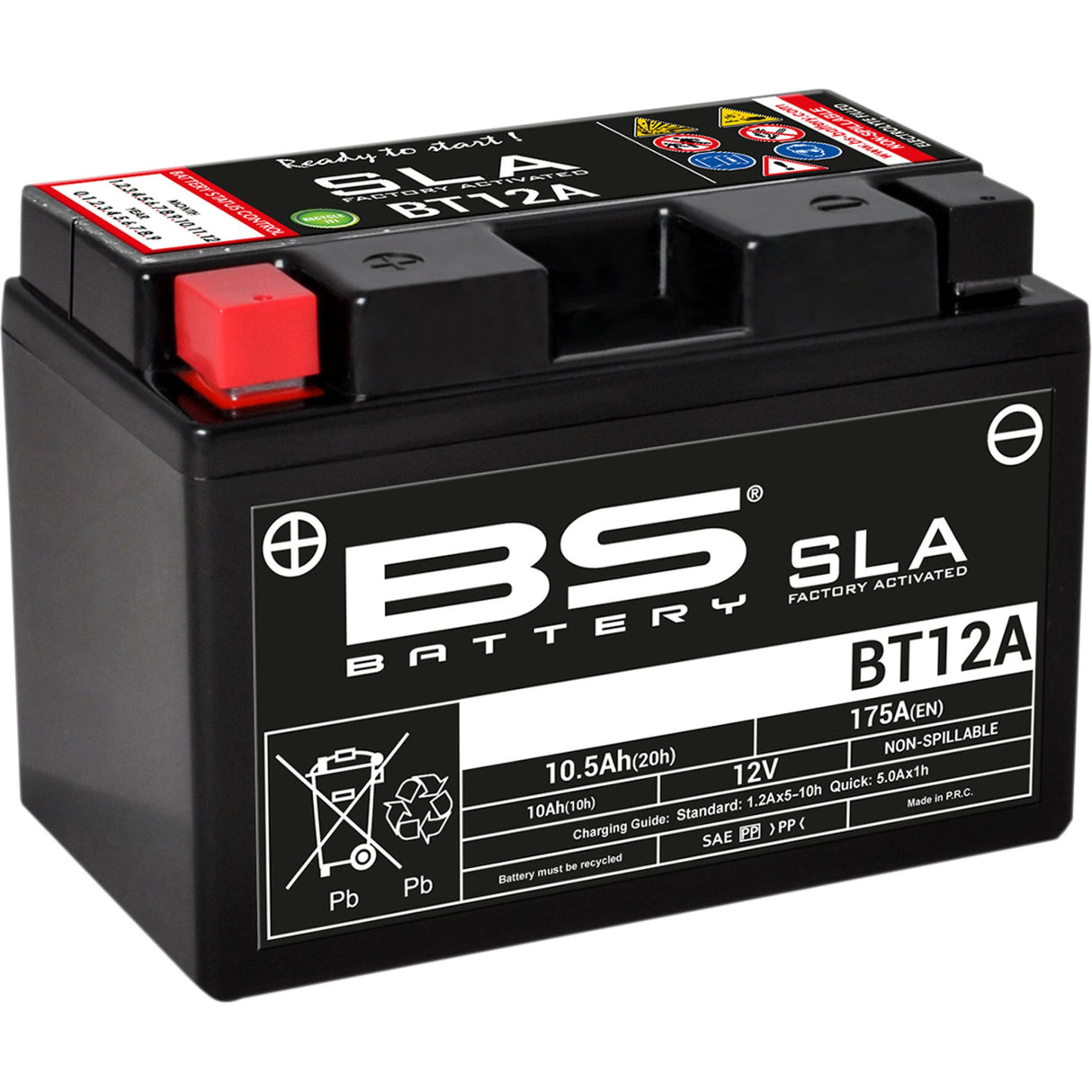 Bs Battery BT Battery - 300679 For Suzuki Motorcycles 1998-2020 | Kymco Dink / People 2006-2016