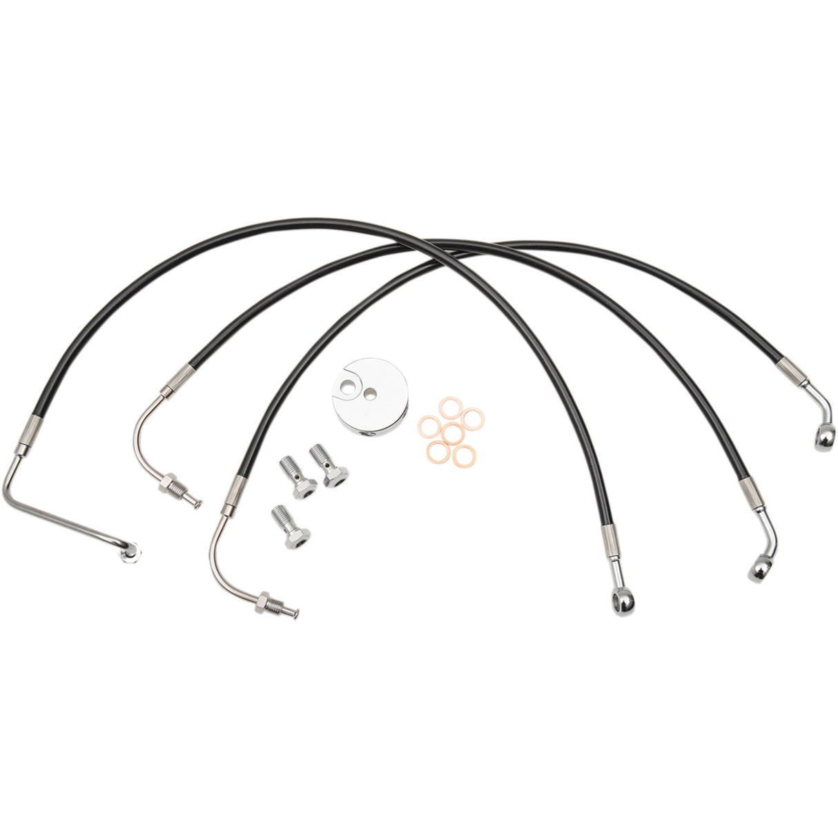 La Choppers Brake Line - LA-8005B13B For Harley Touring 1996-2006