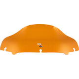 Klock Werks Kolor Flare® Windshield 6-1/2" Orange - KWW-01-0682 For Harley Touring 2014-2025