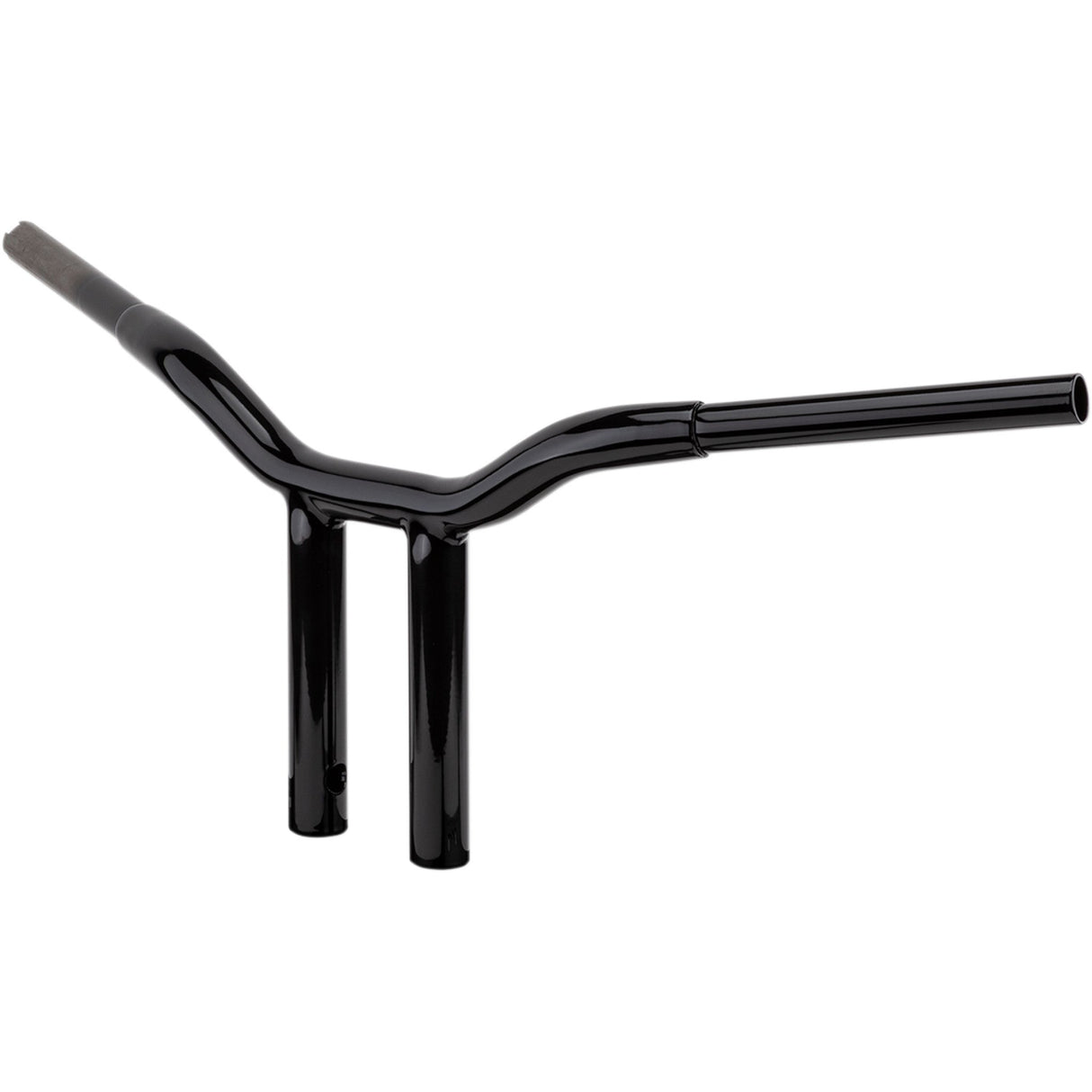LA CHOPPERS 0601-4927 LA-7337-08B Kage Fighter Welded Straight-Riser Handlebar - One Piece - 8" - Black