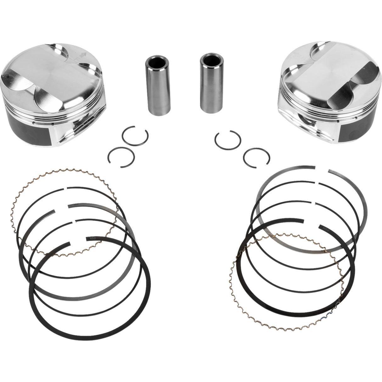 JE PISTONS 0910-7003 398754 Piston Kit 3.937" bore - 4.375" stroke - 12.0:1 cr - 114" m8