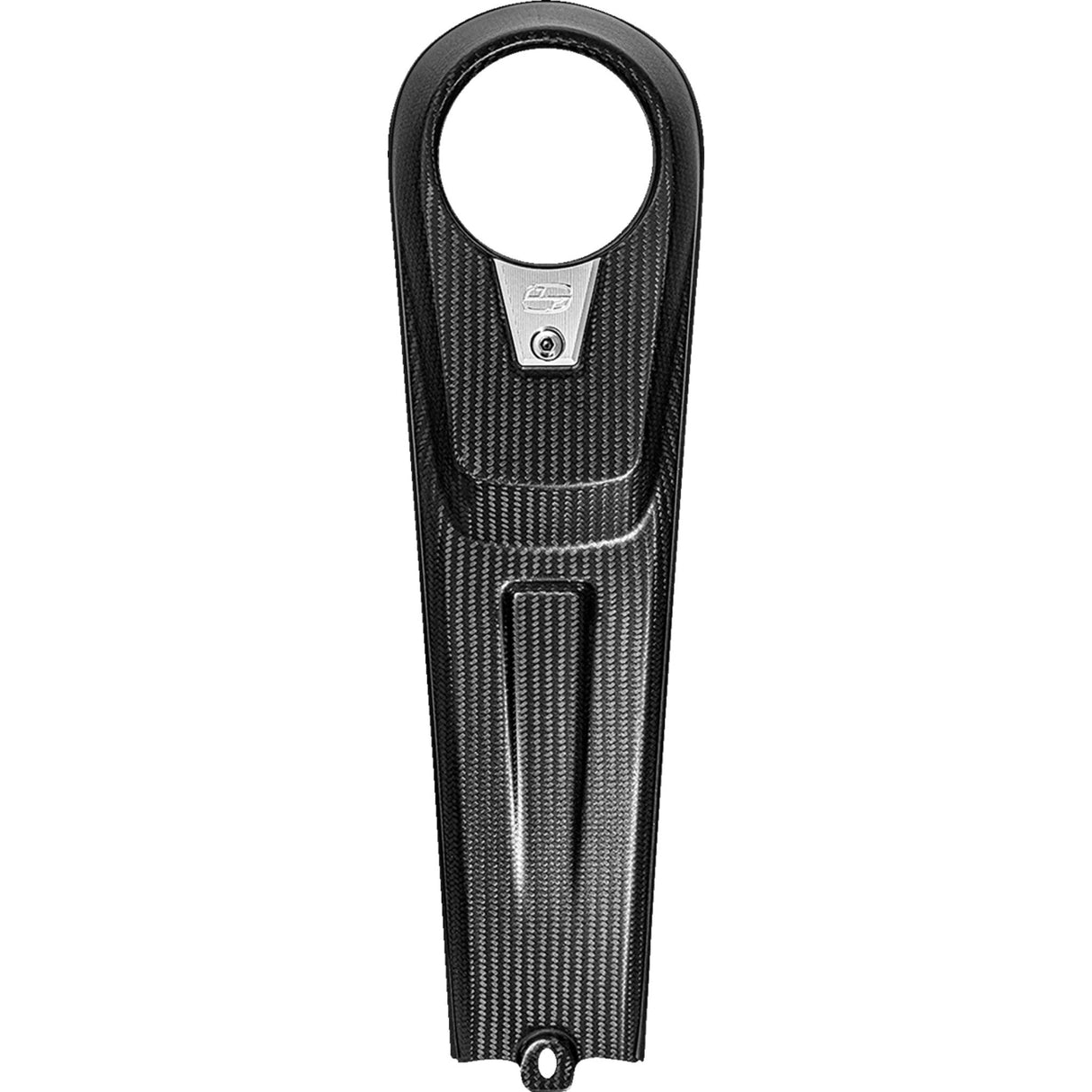 SADDLEMEN 2201-0303 CF-822-29-001M Carbon Fiber Dash Panel For Touring Models Dash Panel - Center Fill - Carbon Fiber/Matte