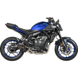 AKRAPOVIC 1810-3229 S-Y7R2-AFC/1 Racing Line Exhaust System carbon fiber - yamaha mt-07