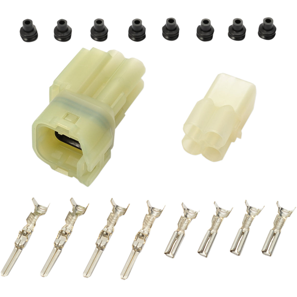 SHINDY 2120-0897 16-624 Universal Water Resistant Multi-Connector Electrical Connectors Multi-Conductor Electrical Connectors - Four-Pin - Water-Resistant