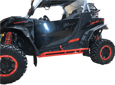 Tab Performance Can-Am Maverick Sport 1000 Rock Sliders - Sky Blue, 2 Seater 615-2020-SKY