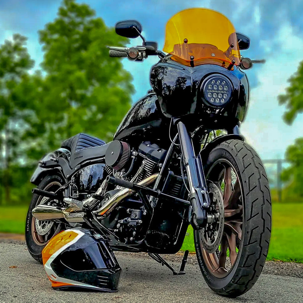 Original Garage Moto OG Softail Low Rider S & Sport Glide Complete T-Sport Fairing Kit