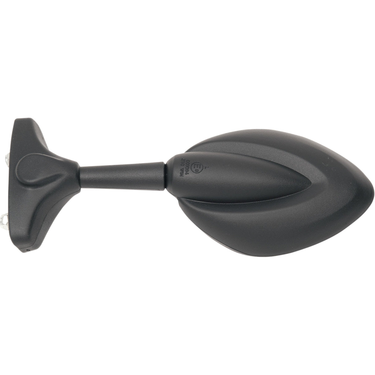 PARTS UNLIMITED 0640-0123 Universal Mirror black
