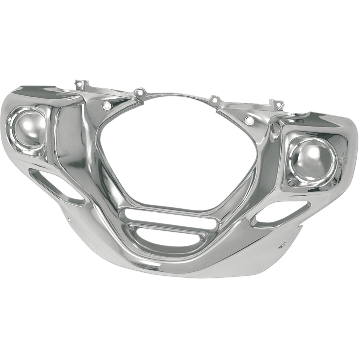 SHOW CHROME BB-52-608 52-608 Front Lower Cowl Lower Cowls - Chrome - Round