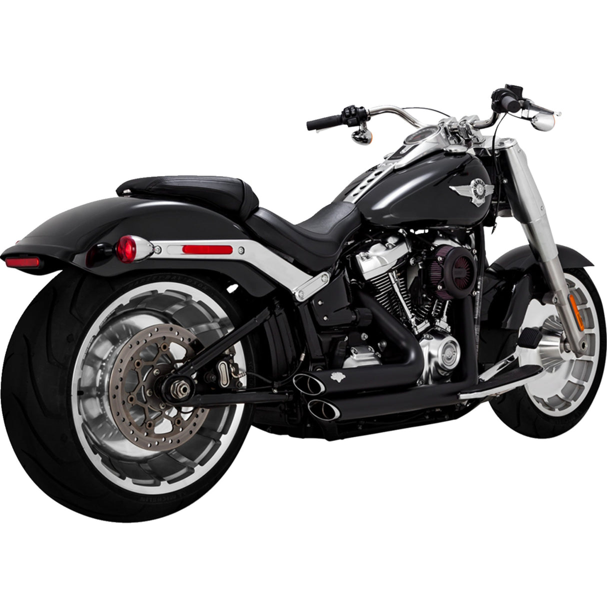 Vance & Hines Shortshots 2-Into-2 Exhaust System - 47335 For Harley Softail 2018-2020