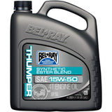 BEL-RAY 3601-0166 99530-B4LW Thumper® Racing Synthetic Ester Blend 4T Engine Oil Thumper Synthetic Blend 4T Oil - 15W-50 - 4L