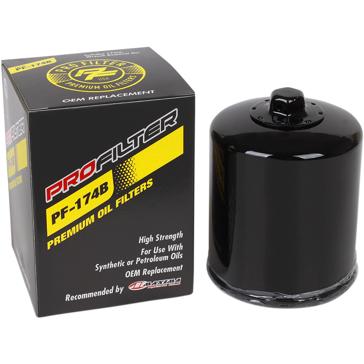 PRO Filter Replacement Oil Filter - PF-174B For Harley Sportster 2002-2017