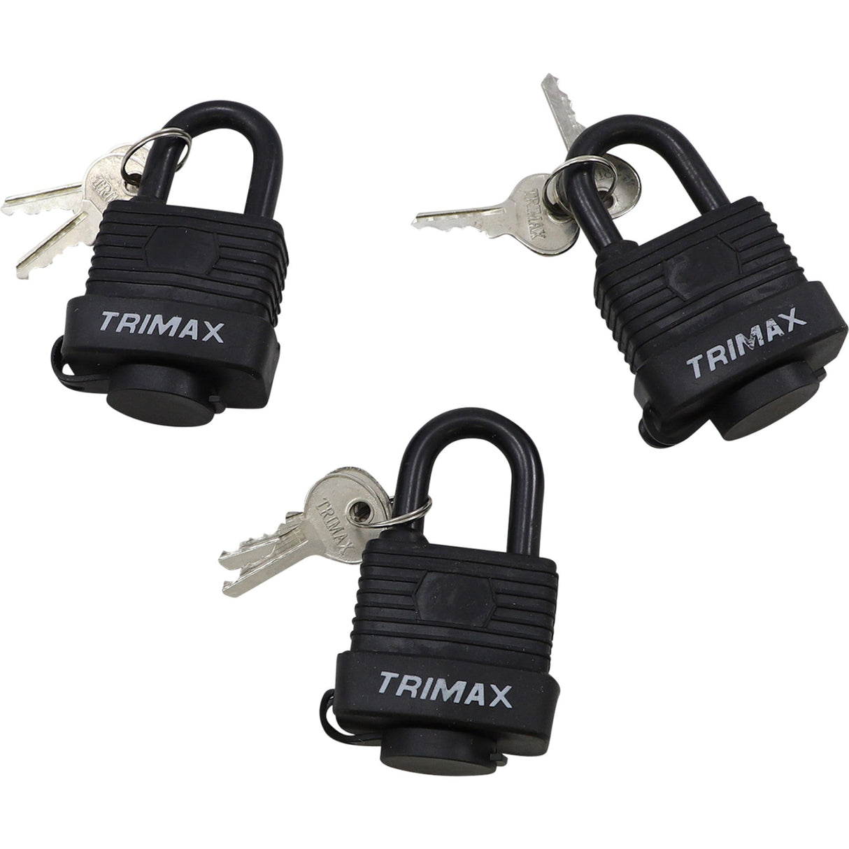 TRIMAX 4010-0002 TPW3125 Weatherproof Padlock Same Key Lock