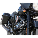 LA Choppers Twin Peaks Engine Guard Black - LA-7100-00B For Harley Touring 2009-2022