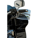 KLOCK WERKS 0635-2798 KWS-01-0121-CC Flare® Handguards harley-davidson cable clutch - clear
