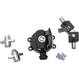 DRAG SPECIALTIES 2106-0412 Side Hinge Ignition Switch with saddlebag lock - gloss black