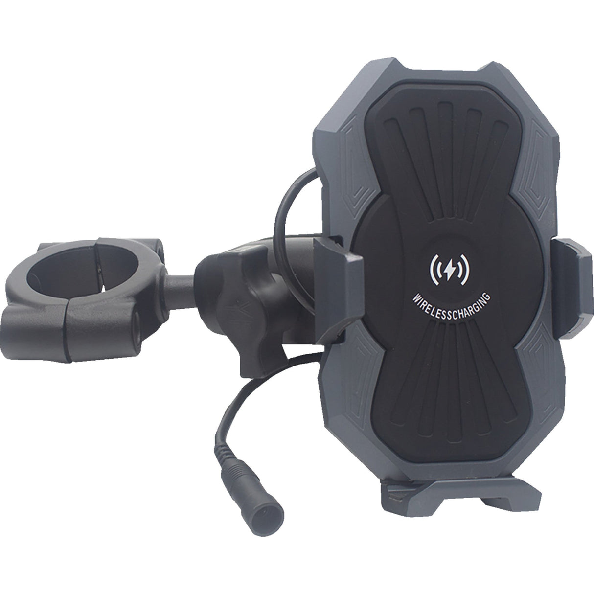 RIDEPOWER 4402-1037 RPMTLINDMOUNT15 Inductive Charging Phone Holder Metal Phone Holder - Inductive Charging 1-1/2" Bar Mount