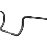 LA Choppers Twin Round Handlebar 10" Black - LA-7325-10B For Harley Touring 1996-2023