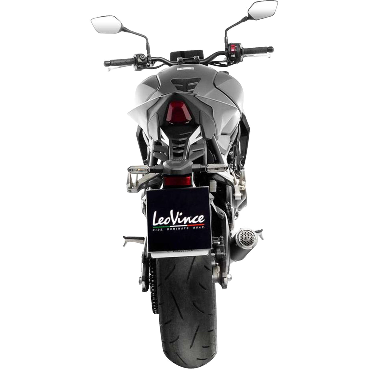 Leovince LV Corsa S Black Edition Muffler - 15412SBU Honda Hornet 2025