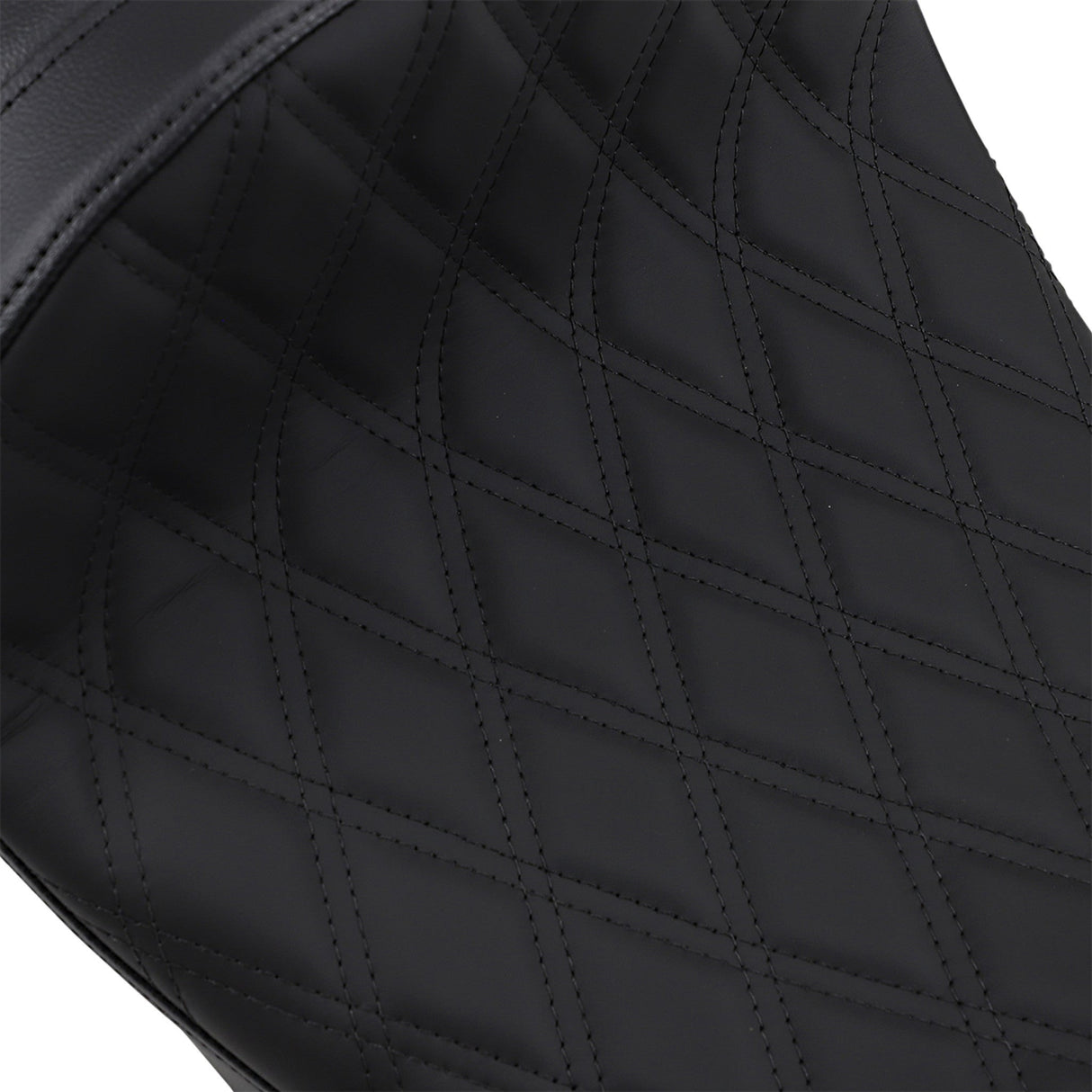 DRAG SPECIALTIES SEATS 0801-1252 EZ-ON Mount Forward Low Solo Seat Forward Low Solo Seat - Diamond - Black Stitching - FL '08-'23
