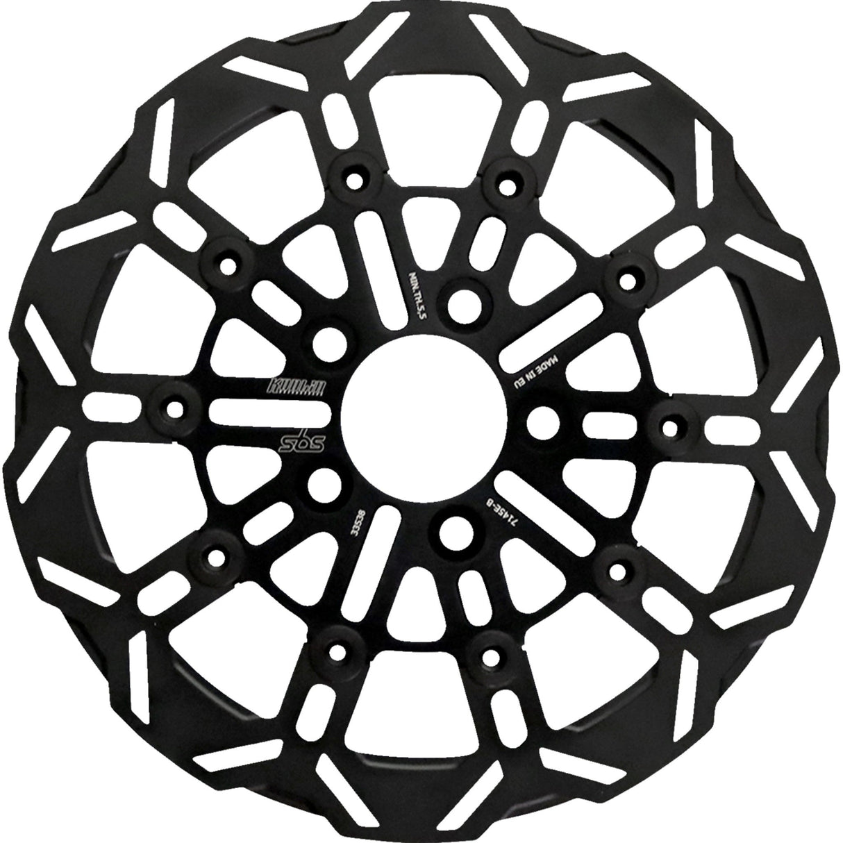 SBS 1710-4789 7145E-B Brake Rotor 10-spoke