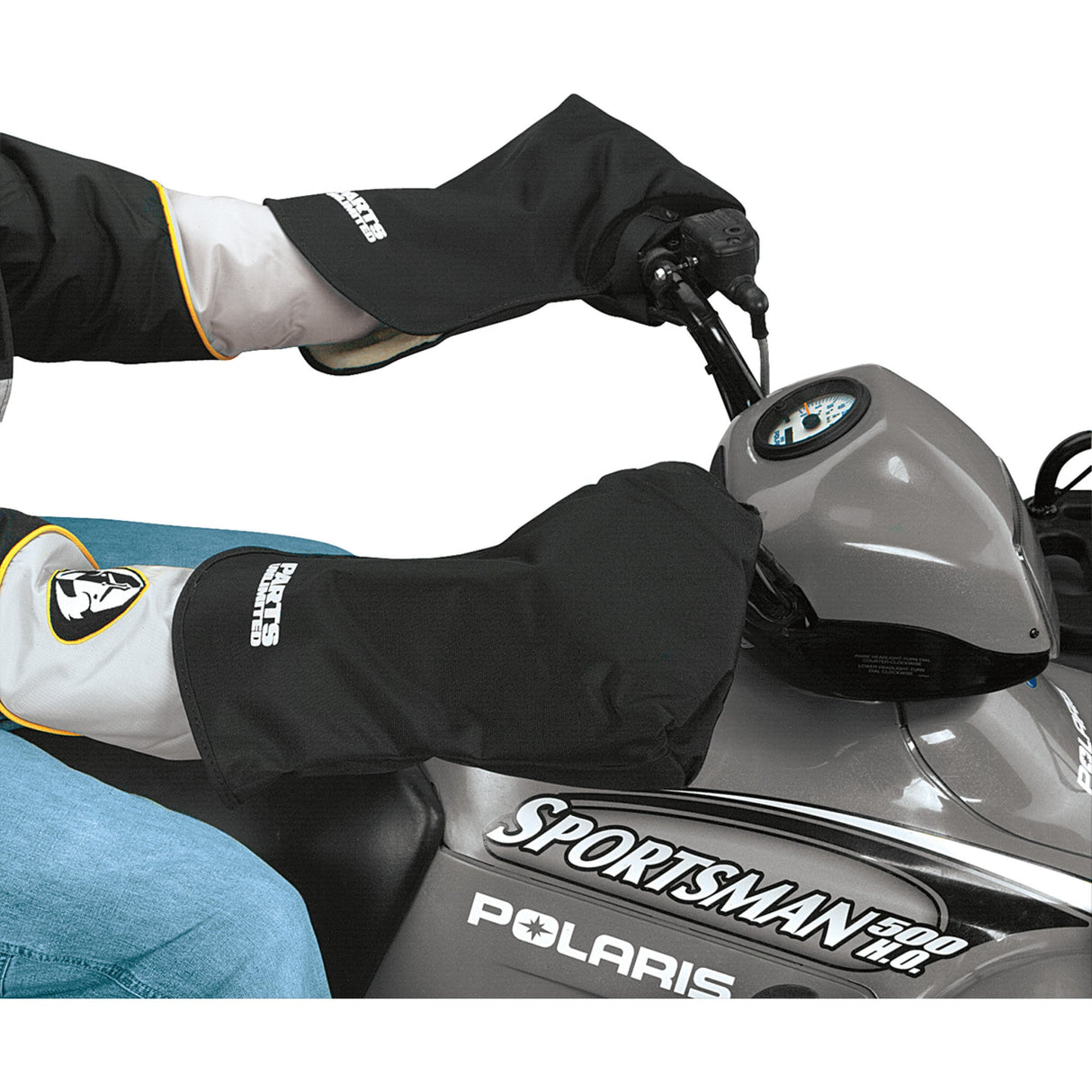 PARTS UNLIMITED BG-0080 Deluxe Snow Paw Snow Paw - Deluxe - Black