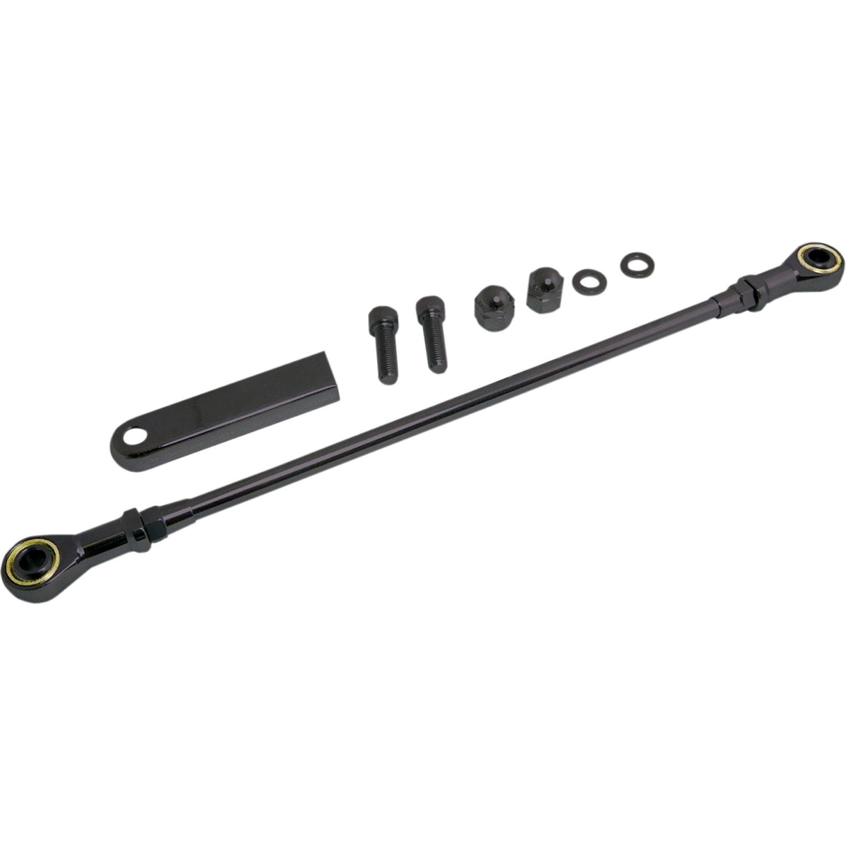 DRAG SPECIALTIES 1601-0540 Shifter Linkage Shift Linkage - Black - 12-1/4"