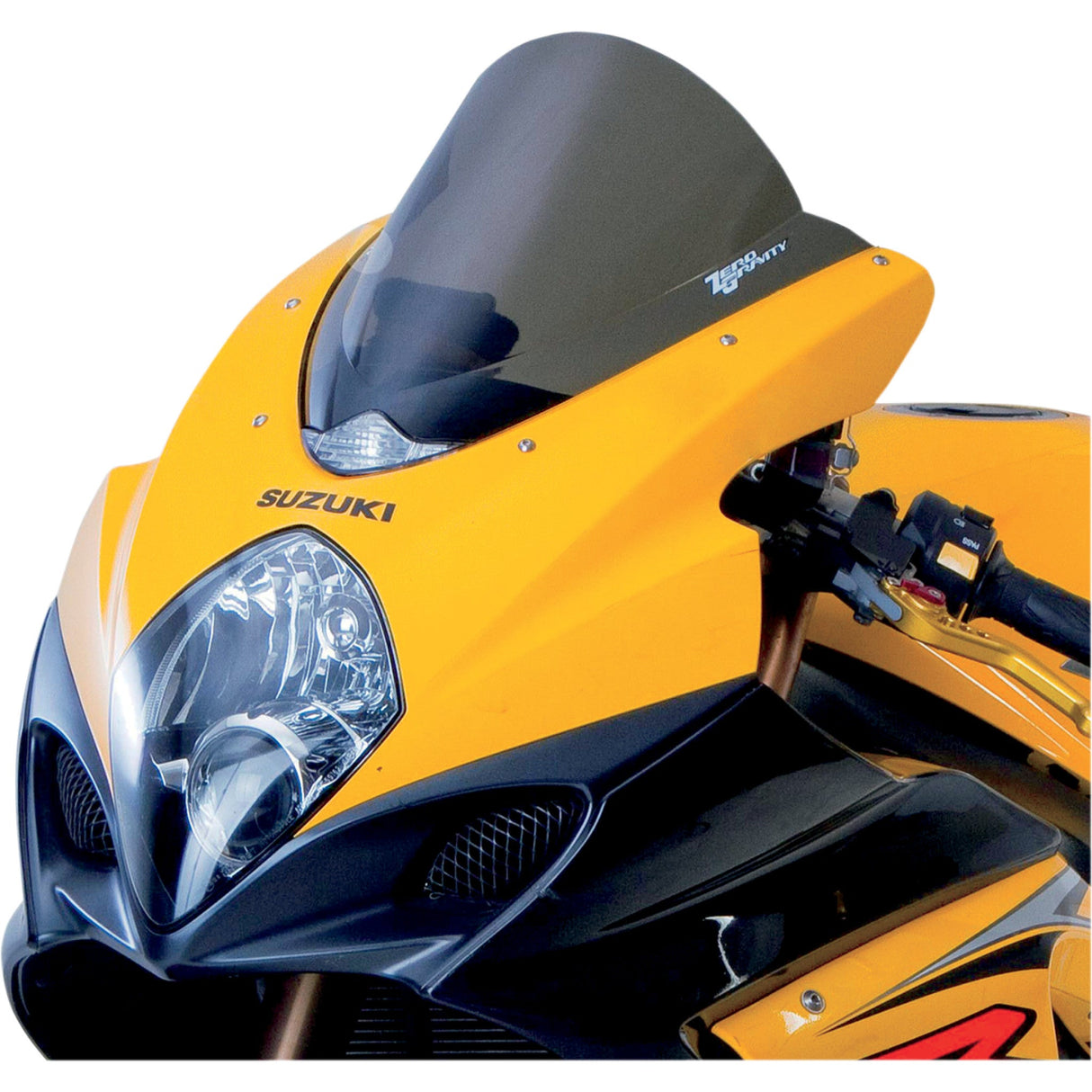 ZERO GRAVITY 2301-0722 16-111-02 Double Bubble Windscreen smoke - gsxr1