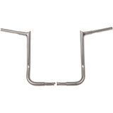 FAT Baggers INC. 1-1/4" EZ Install Pointed Top Handlebar 16" Chrome - 905016 For Harley Touring 1986-2022