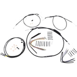 Burly Brand Complete Cable Kit - B30-1196 For Harley Fat Bob 2008-2011