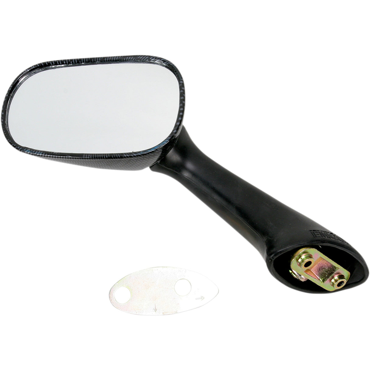 EMGO 2087072 20-87072 Carbon Fiber Mirror Mirror - Side View - Carbon Fiber - Rectangle - Left - Honda