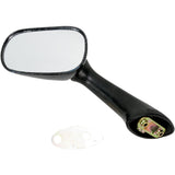 EMGO 2087072 20-87072 Carbon Fiber Mirror Mirror - Side View - Carbon Fiber - Rectangle - Left - Honda