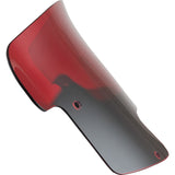 Klock Werks Kolor Flare® Windshield 8" Red - KWW-04-0622 For Indian 2020-2025