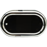 DAKOTA DIGITAL 2210-0681 MLX-5400 MLX-5000 Series Universal Gauge - Handle Bar Mount Speedometer - With Signals - Oval - Chrome