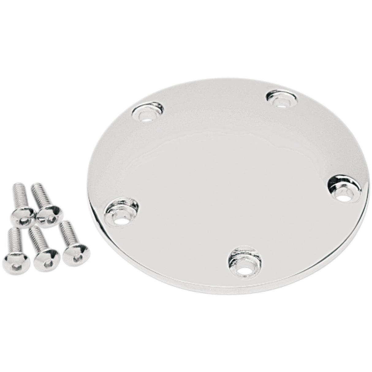 DRAG SPECIALTIES 7805-0080 Spherical Radius Points Cover Points Cover - Chrome - Twin Cam