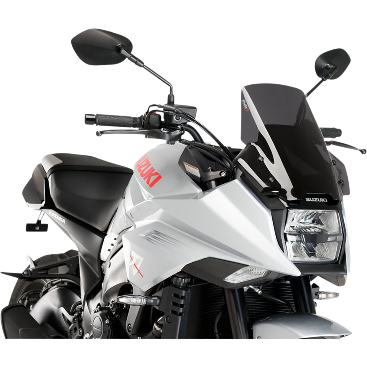 Puig Hi-Tech Parts Z-Racing Windshield - 3737F Yamaha R3 2019-2025