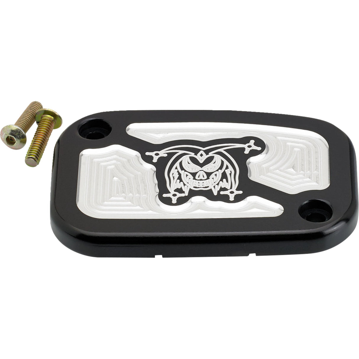 Joker Machine Hydraulic Clutch Master Cylinder Cover Joker Black - 08-013B For Harley Touring 2017-2020