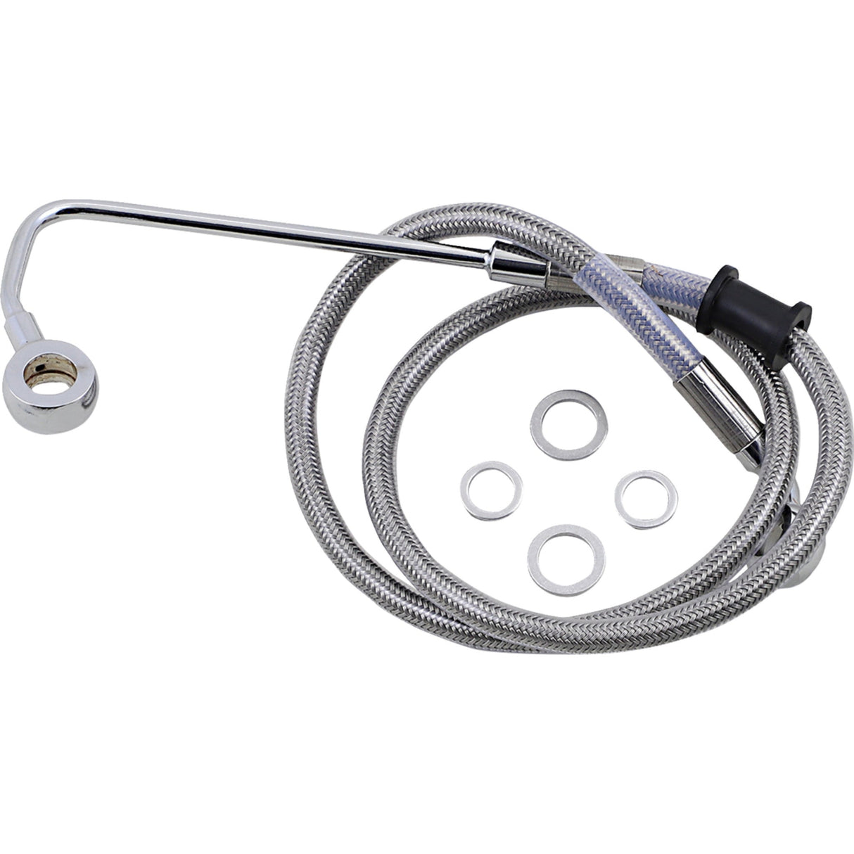 DRAG SPECIALTIES Stainless Steel Brake Line Kit Front - (Upper)