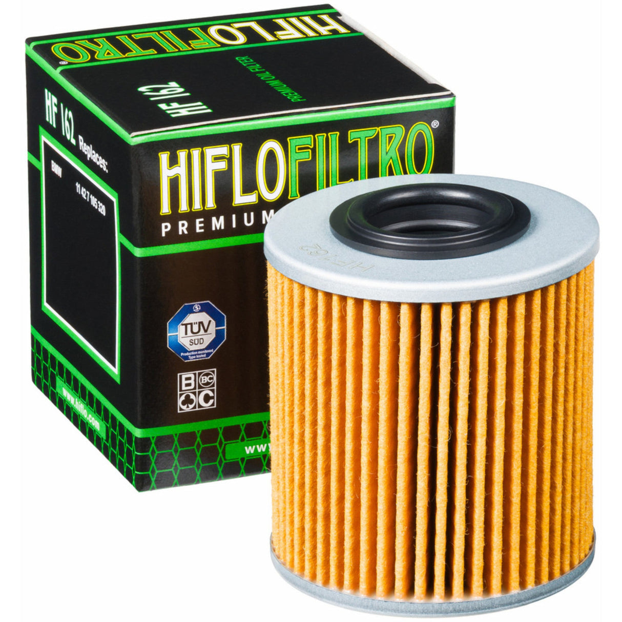 HIFLOFILTRO 0712-0680 HF162 Oil Filter — Drop-In Oil Filter