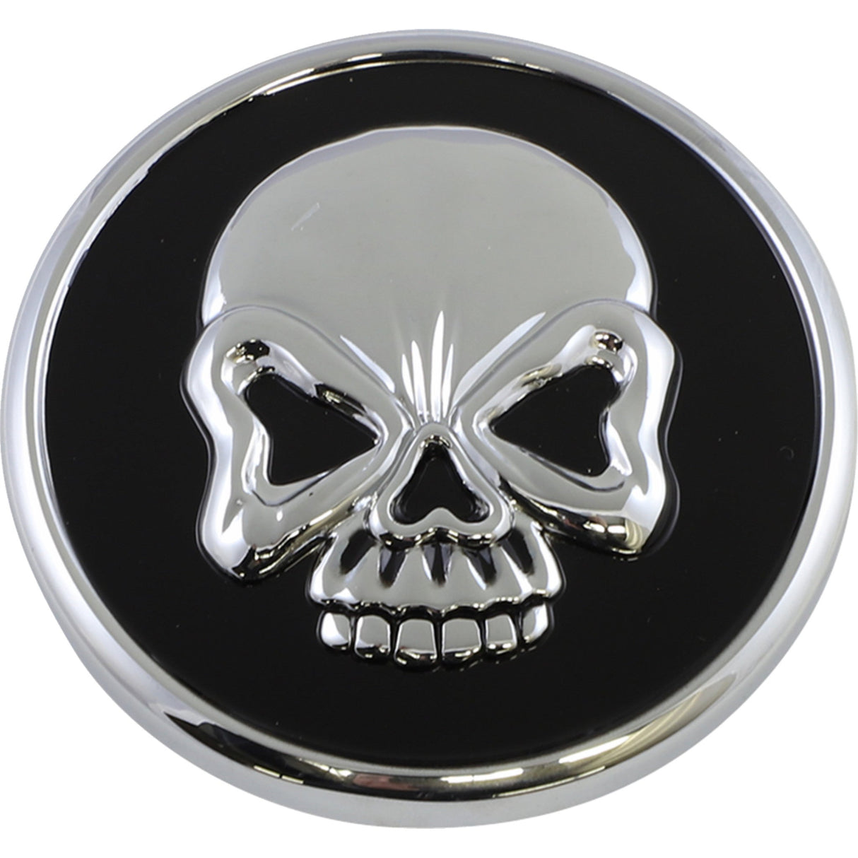 DRAG SPECIALTIES 0703-0523 Skull Gas Cap screw-in vented