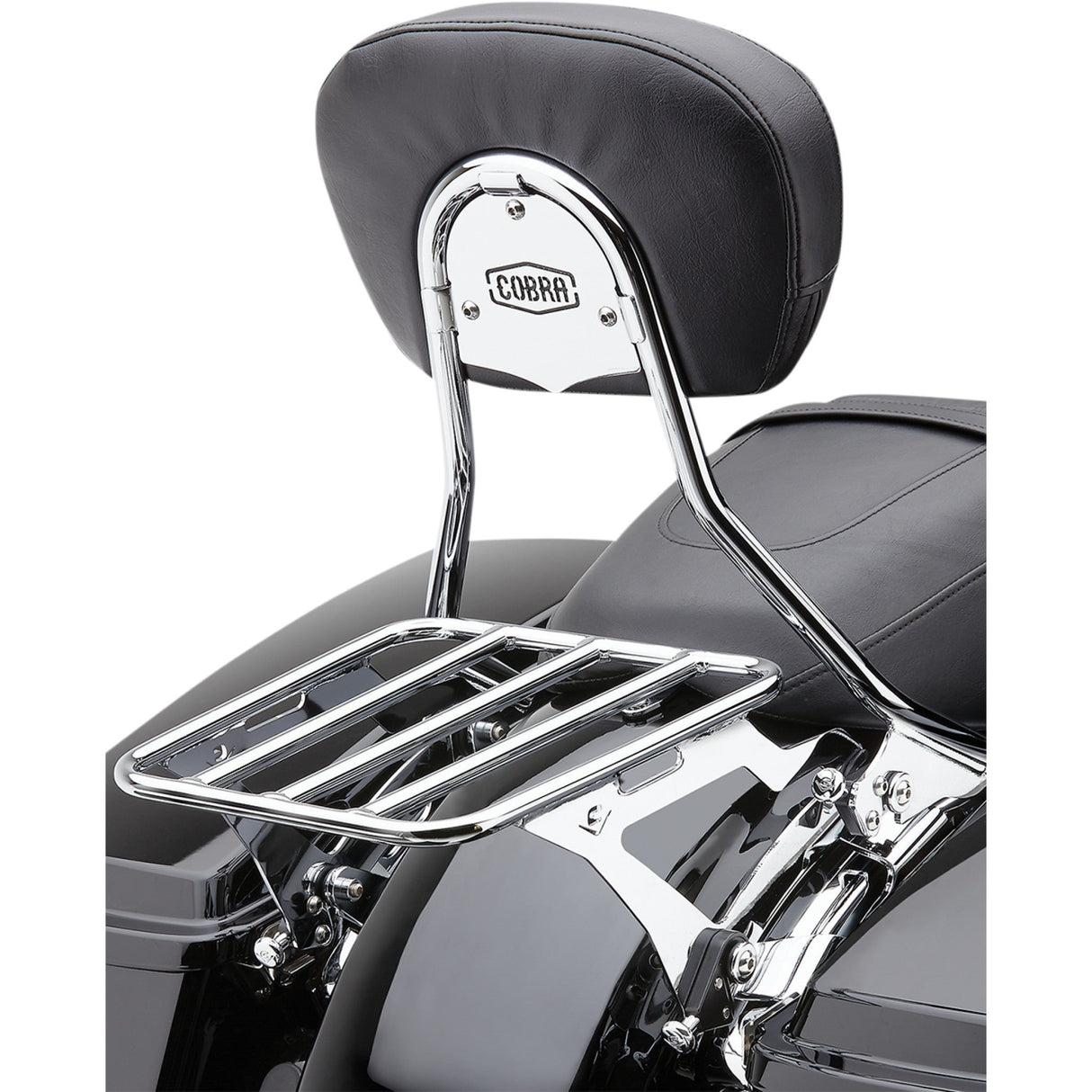 COBRA 1501-0685 602-2012 Detachable Backrest - Chrome