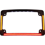 CUSTOM DYNAMICS 2030-0788 TF05-B All-in-One License Plate Frame - Radius - Black