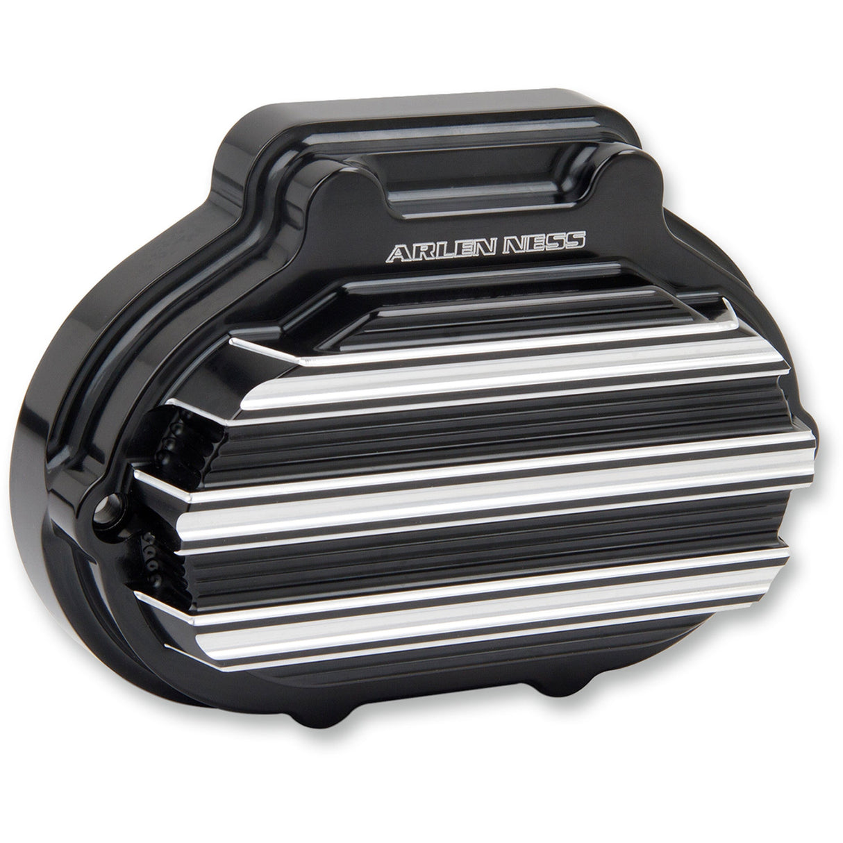 Arlen Ness 10-Gauge Hydraulic Clutch Actuator Cover Black Machined - 03-823 For Harley Motorcycles 2014-2020