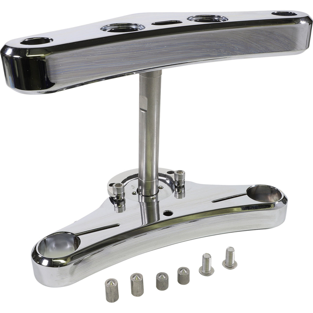 Accutronix Elite Smooth Triple Tree - TWR541-ESC For Harley Softail / Wide 1984-2010