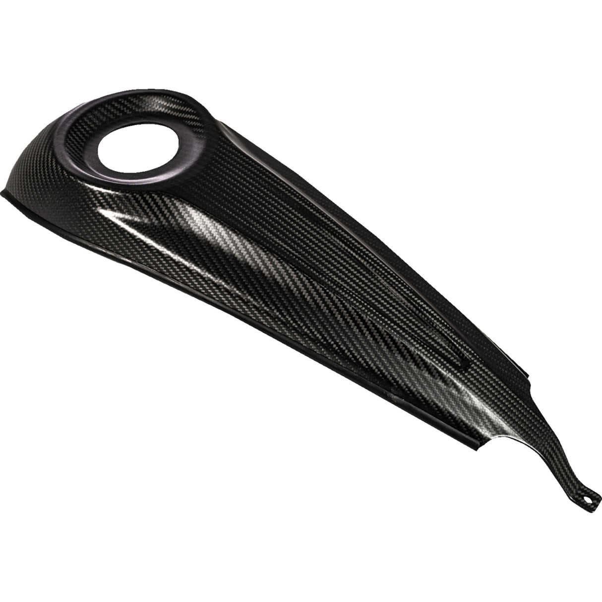 Saddlemen Carbon Fiber Dash Panel For Touring Models Center Fill Gloss - CF-808-07-001 For Harley Touring 2008-2024