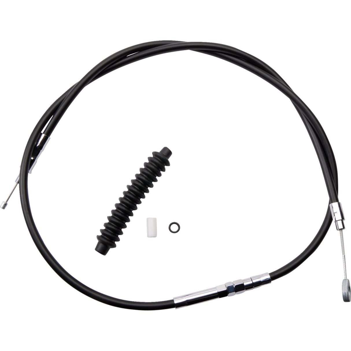 DRAG SPECIALTIES High-Efficiency Black Vinyl Clutch Cable