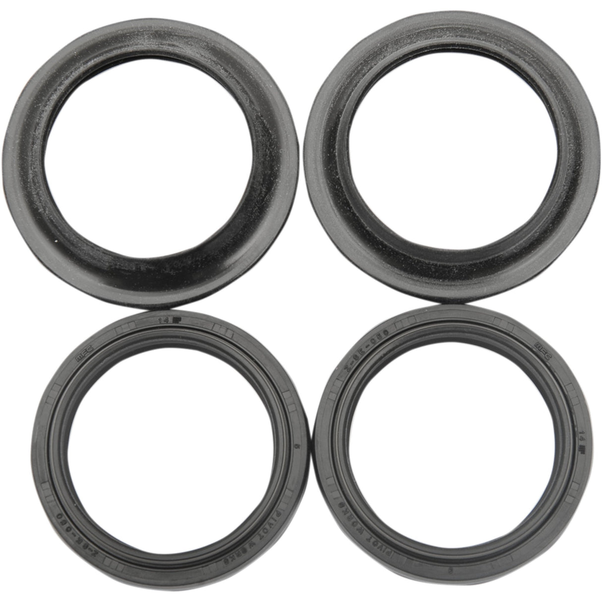 Pivot Works Fork Seal Kit 40/42 Mm ID X 53/57 Mm OD - PWFSK-Z024 For Kawasaki Motorcycles 1979-2025 | Triumph Motorcycles 2002-2025