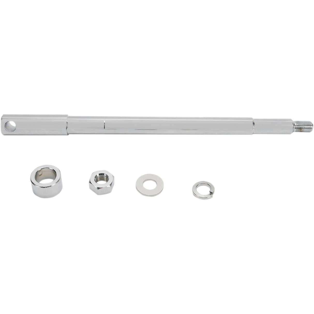 DRAG SPECIALTIES DS-223033 Front Axle Kit Axle Kit - Front - Chrome