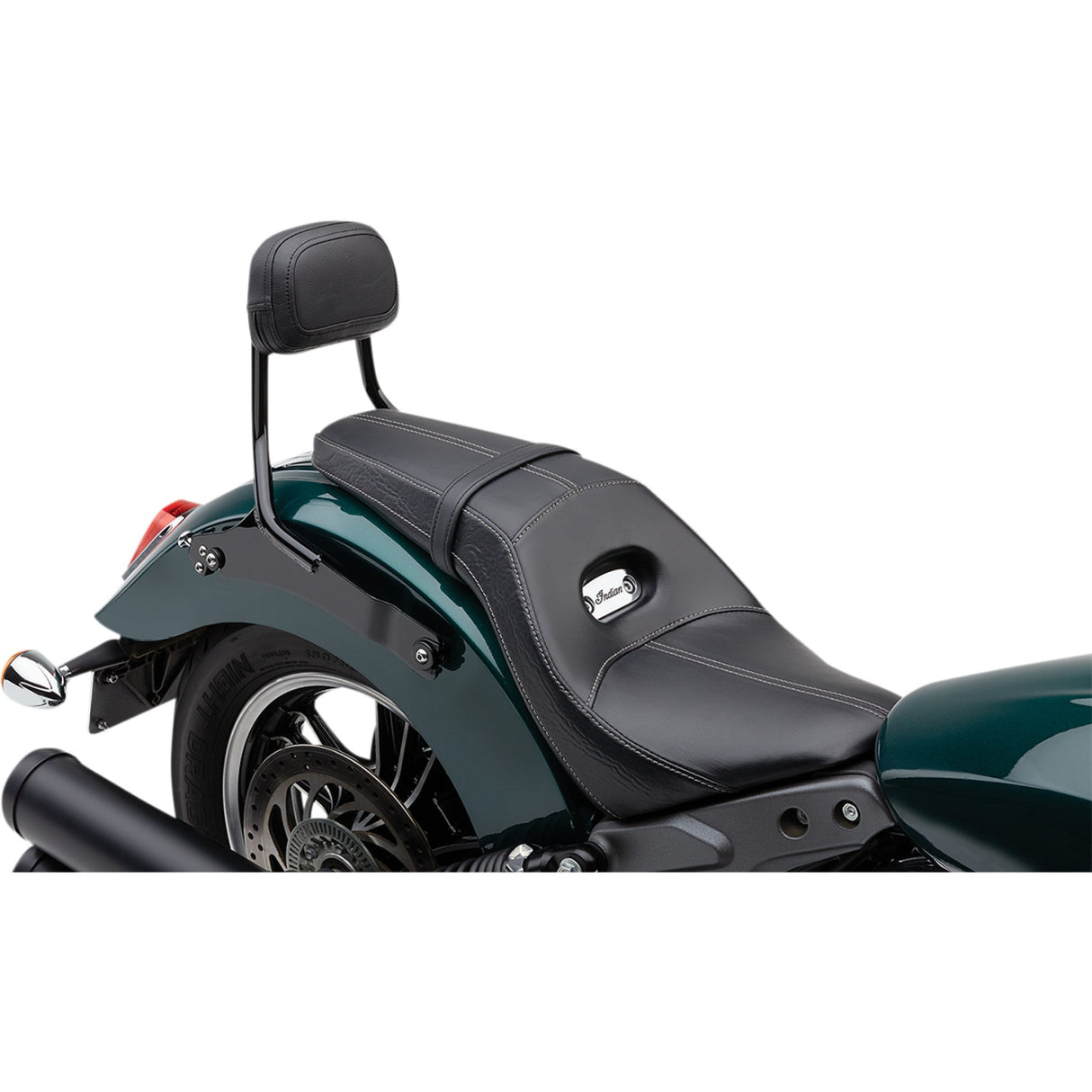 COBRA 1501-0716 502-2010B Detachable Mini Backrest Detachable Backrest - Black - Mini - Scout