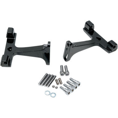 Siouxicide Choppers Passenger Floorboard Mounts Black