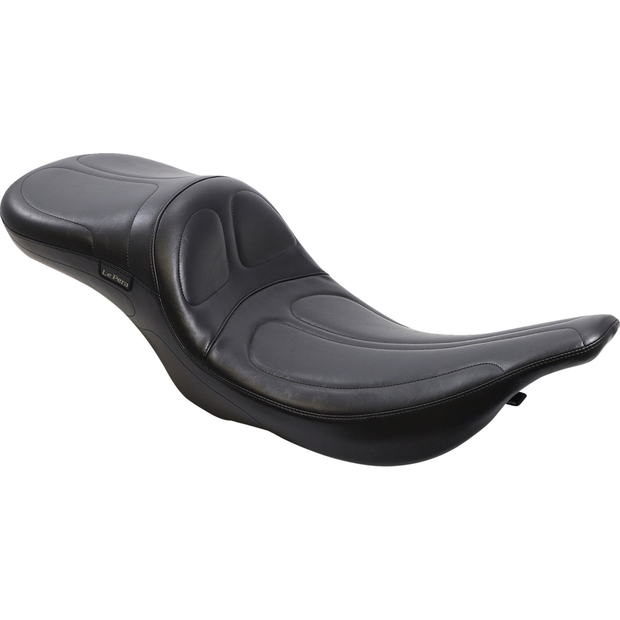 LePera Maverick Daddy Long Legs Seat Black Stitched - LN-957DL For Harley Touring 1997-2001